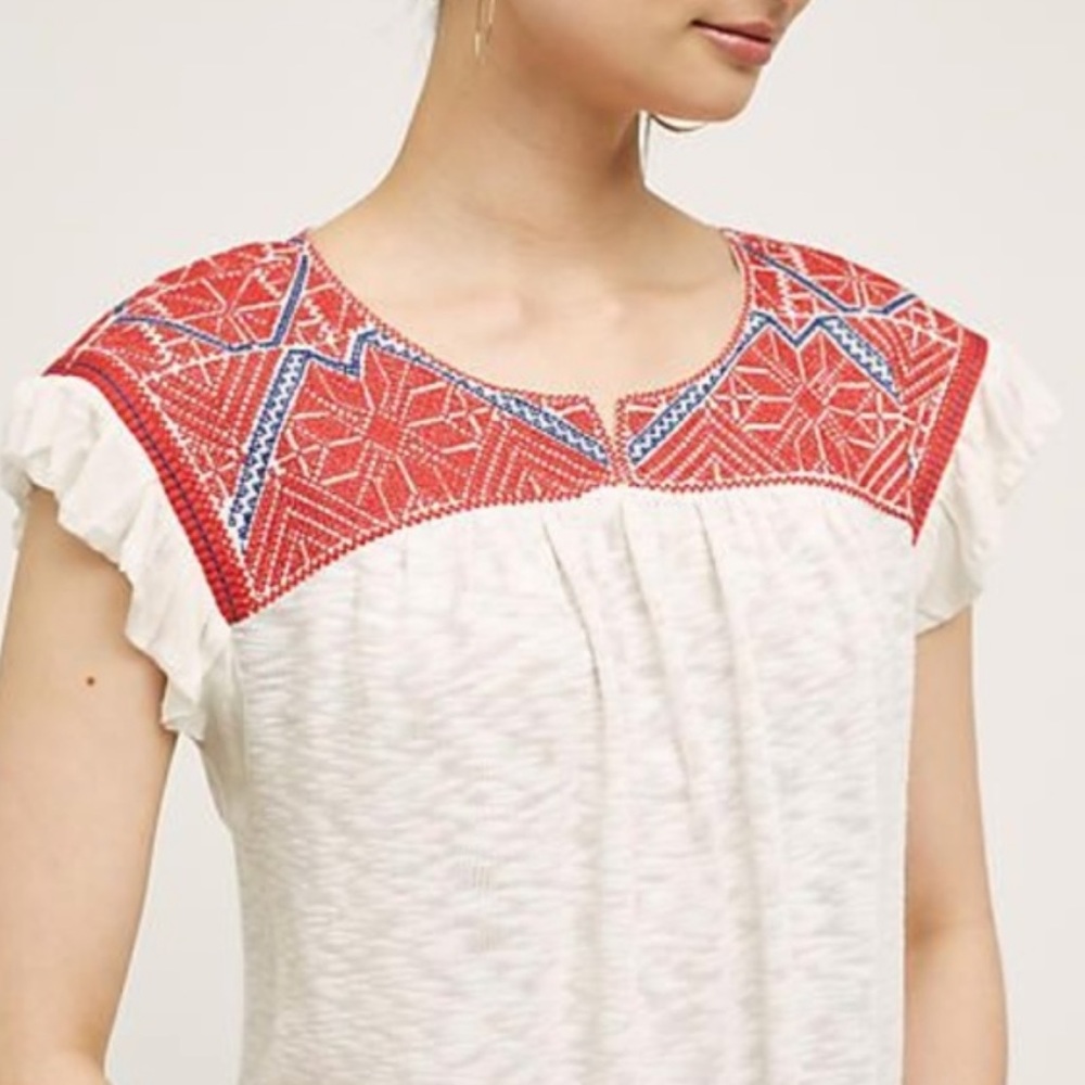 •SOLD• Anthropologie One September Evin Top - Picture 2 of 7